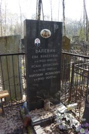 Валевич Ева Янкелевна, Москва, Востряковское кладбище